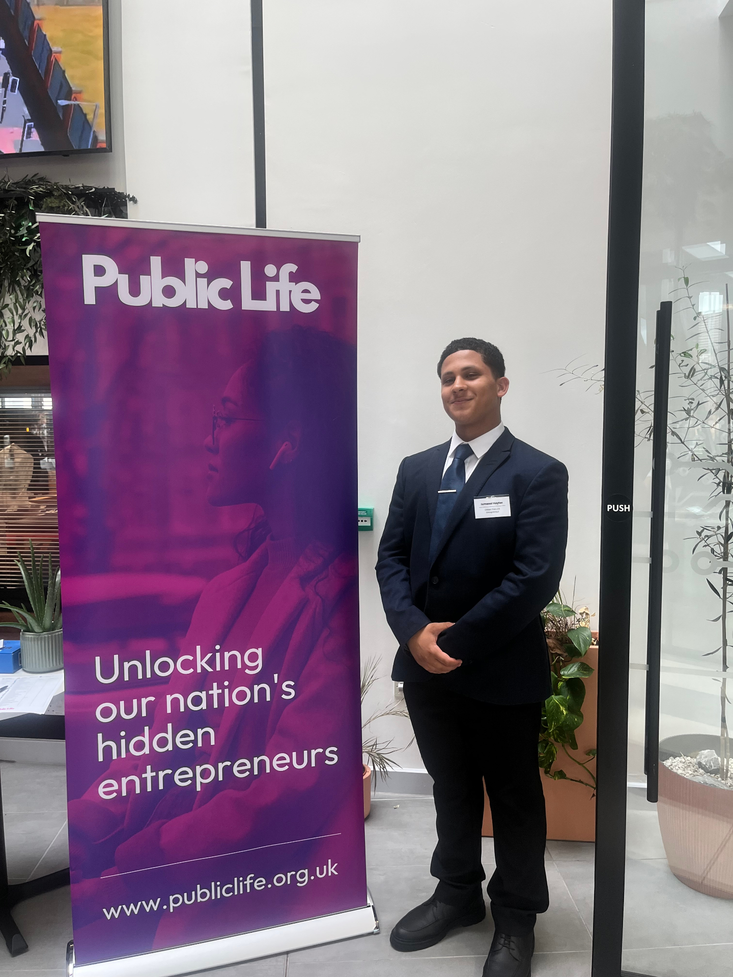 Ismaeel Hayter, founder of EnviroCleanLCR